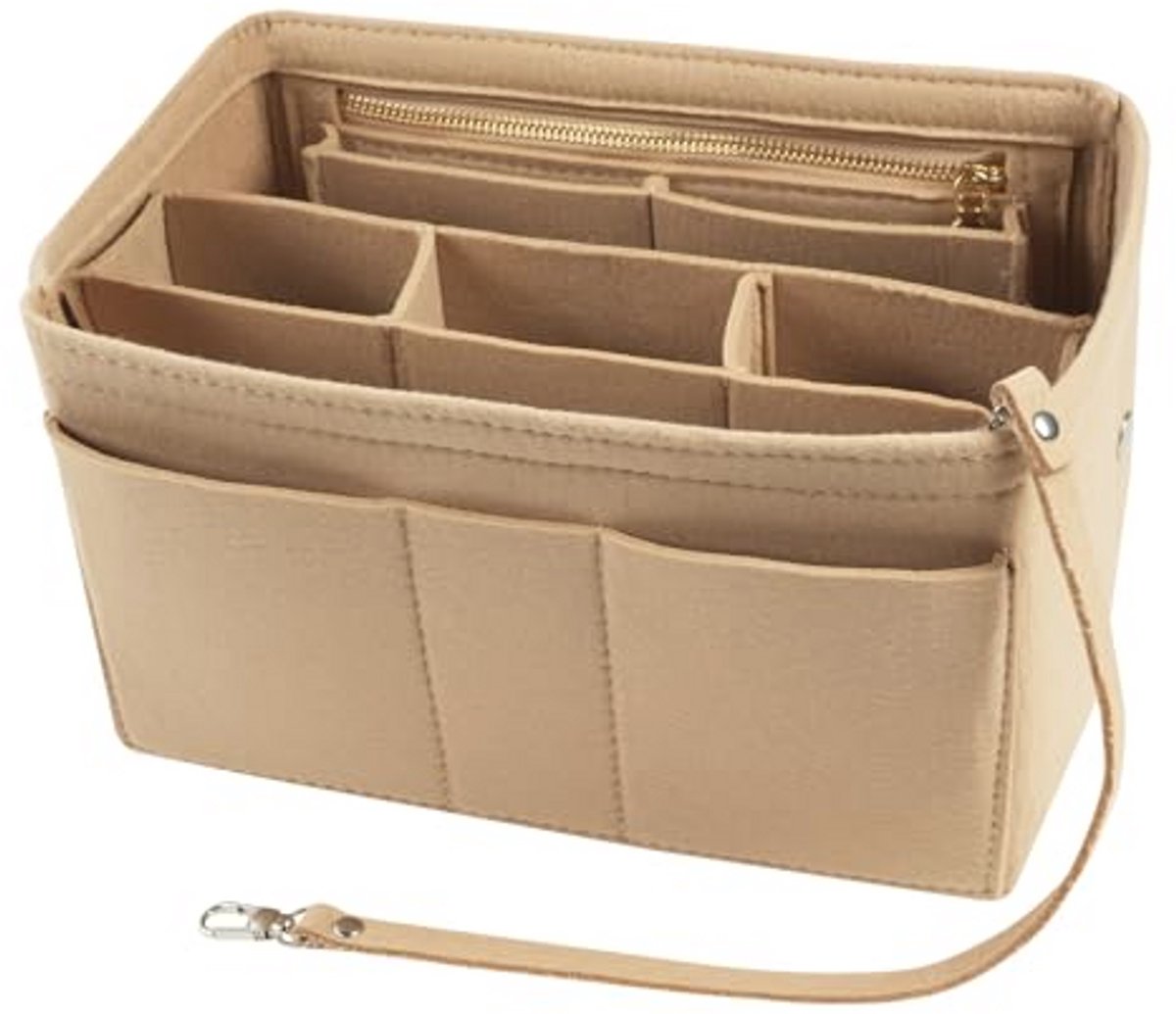 Handtas Organizer voor Vrouwen - Vilt Tasorganizer met Binnenvakken