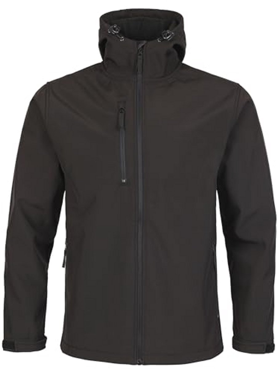Heren Softshell Jas met Capuchon