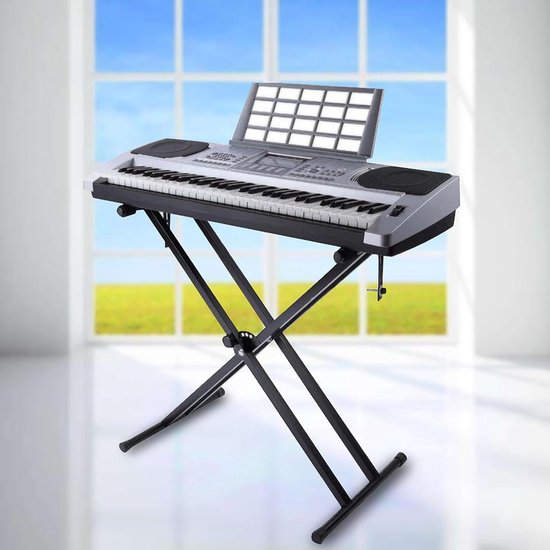 GEWA Keyboard Standaard | Met Specter Sleutelhanger - Muziekhuis Hidding