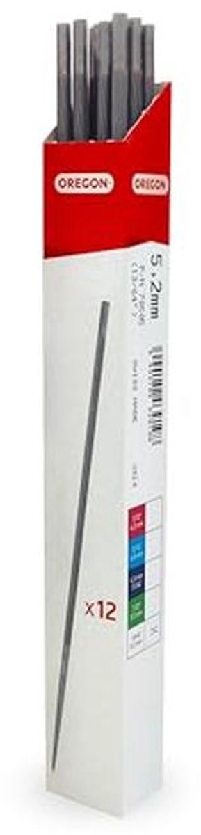Ronde Zaafijl 1/4 x 8 Inch - 12-Pack voor Precisiewerk