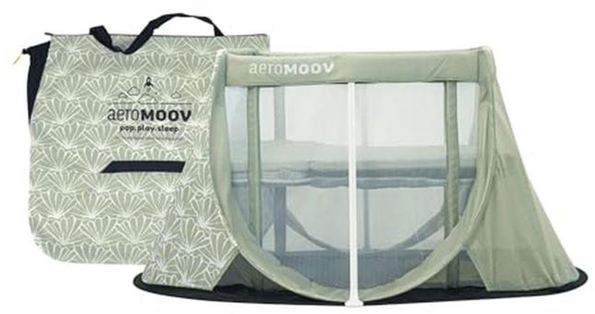 Campingbed voor Baby en Peuter - Lichtgewicht Reisbed met Matras - Opbouw in Slechts 2 Seconden