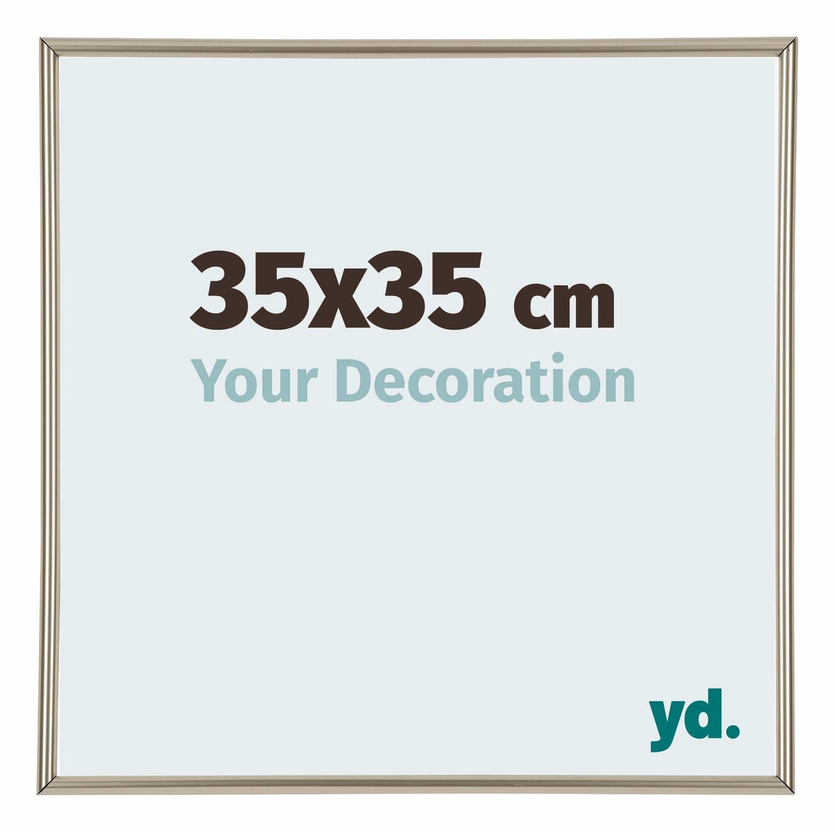 yd. Your Decoration - Fotolijst 35x35 cm - Kunststof - Champagne - Annecy