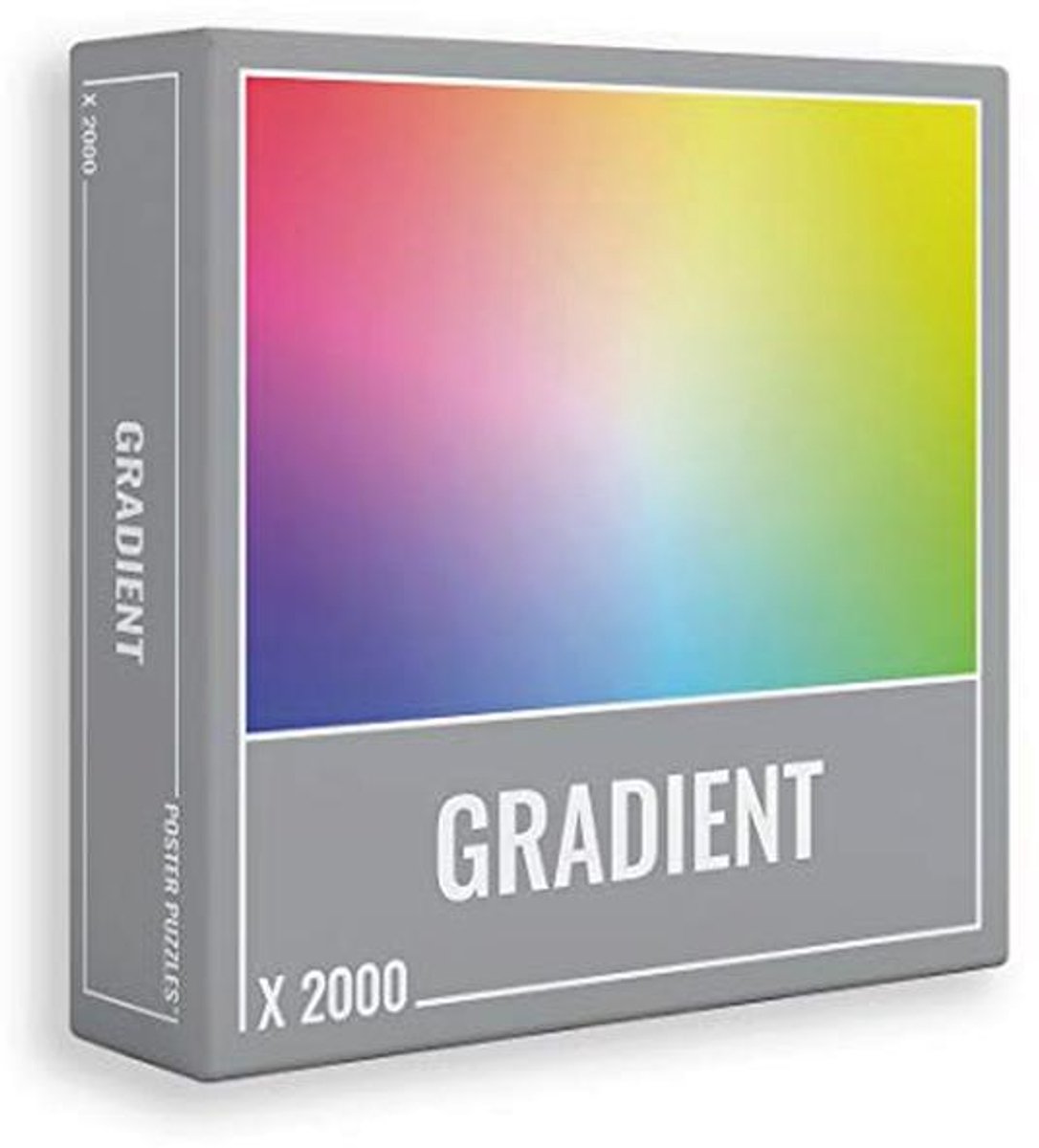 Gradient Legpuzzel voor Volwassenen - 2000 Stukjes, Uniek Ontwerp