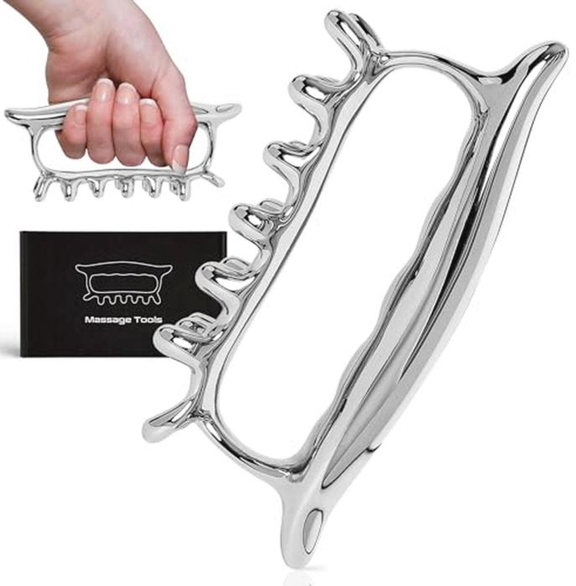 Fascia Massage Tool - Roestvrij Staal voor dieptebehandeling van spieren