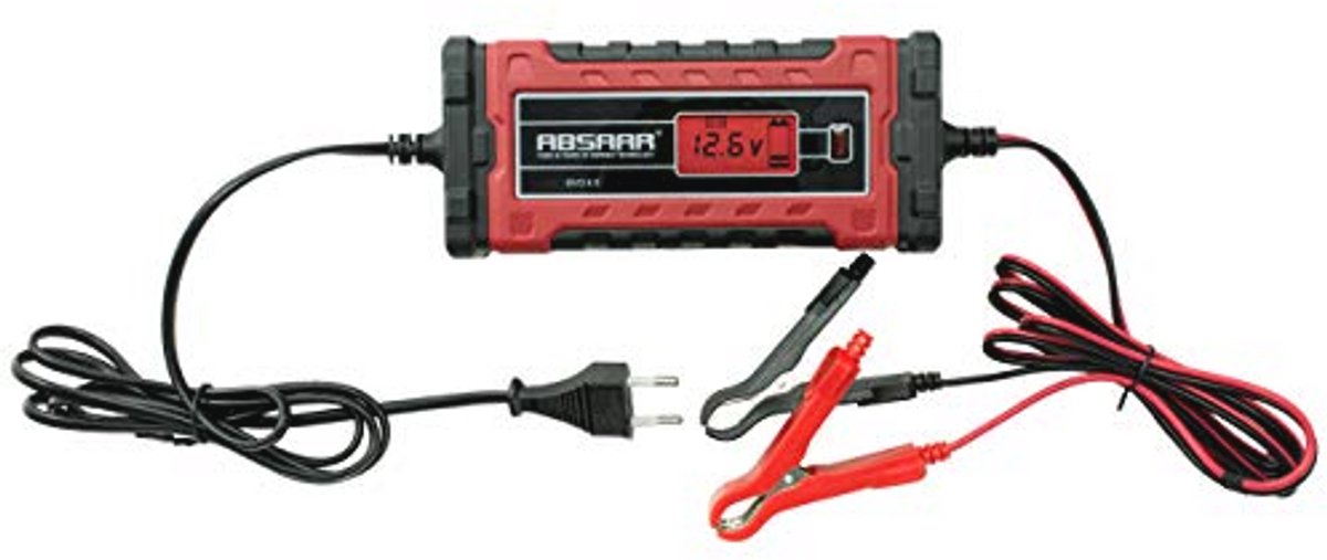 Acculader 12V 24V 8A voor auto's en motoren