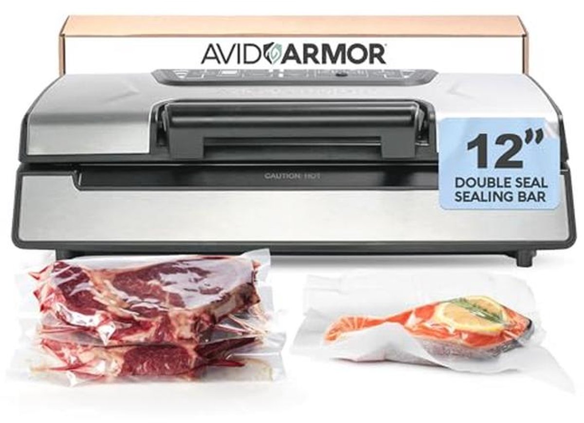 Professionele Vacuüm Sealer Machine voor Voedselconservering met Snijder en Rolopslag