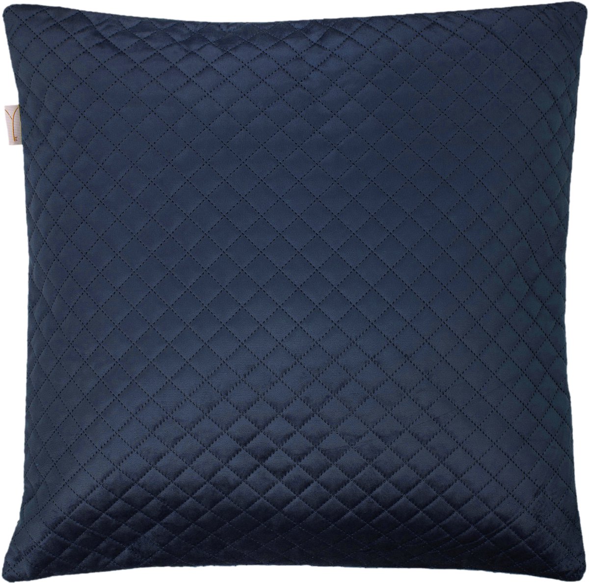 Yellow Sierkussen - Victoria-pillowcase - 50x50 cm bankkussen - Kussen voor de woonkamer - 100% Polyester - Blauw