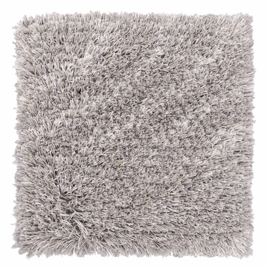Heckettlane Badmat Cona - Badkamermat - Bidetmat - Antislip tapijt - 60x60 cm - Grijs