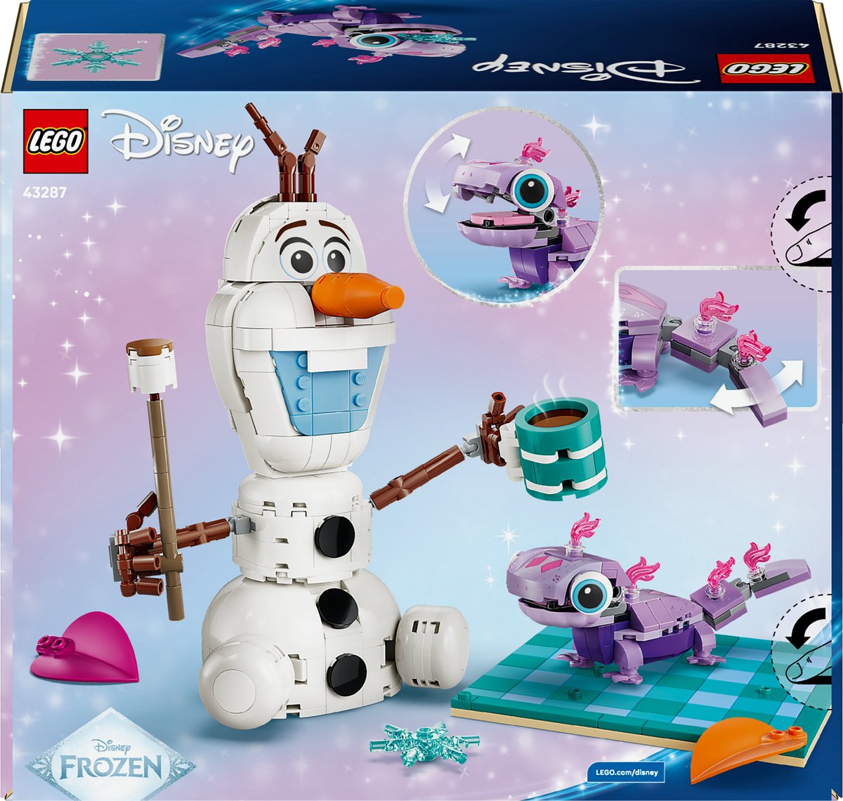 LEGO Disney Frozen Olaf en Bruni's Picknickplezier - 43287 — cadeau in Spellen & Speelgoed - foto 7