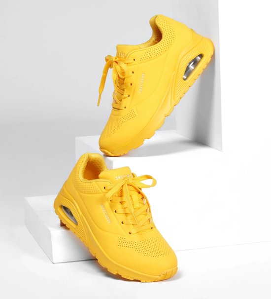 Baskets Skechers Yellow 36