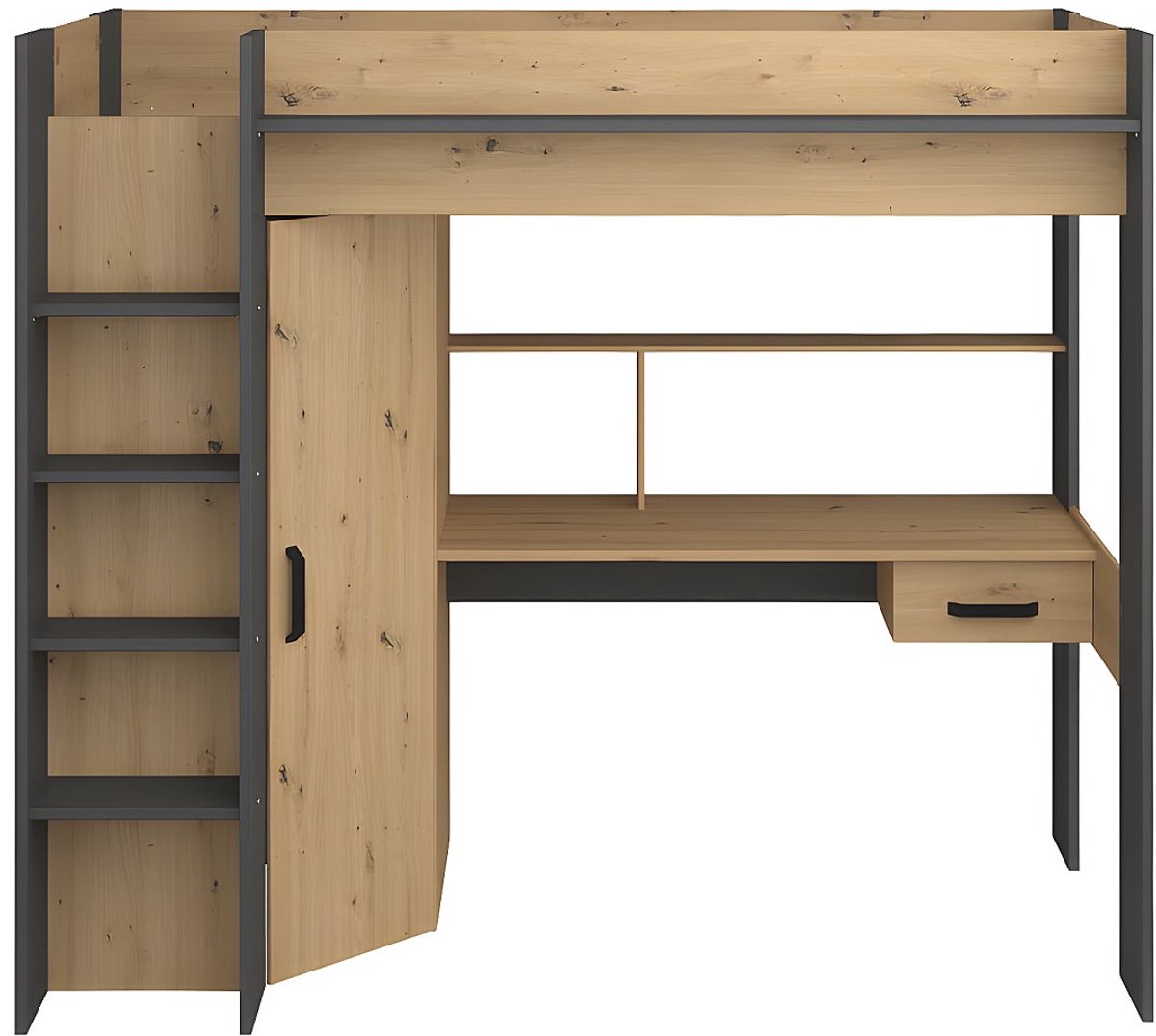 Parisot Hoogslaper Heavy met kast – 90x200