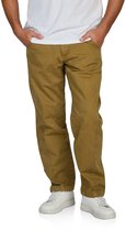 Jack & Jones Heren Chino Broek Broeken JPSTKANE DALE TWISTED comfort/relaxed Fit Bruin Volwassenen - gemaakt van 100% katoen