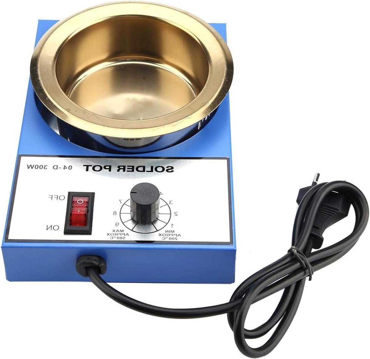 Cosensi - Soldeerpot 220V 100mm 300W, geschikt voor loodvrije en zilverhoudende tinstaven