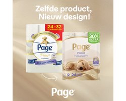 Page Toiletpapier Puur 3-laags - 3 x 4 stuks - Voordeelverpakking