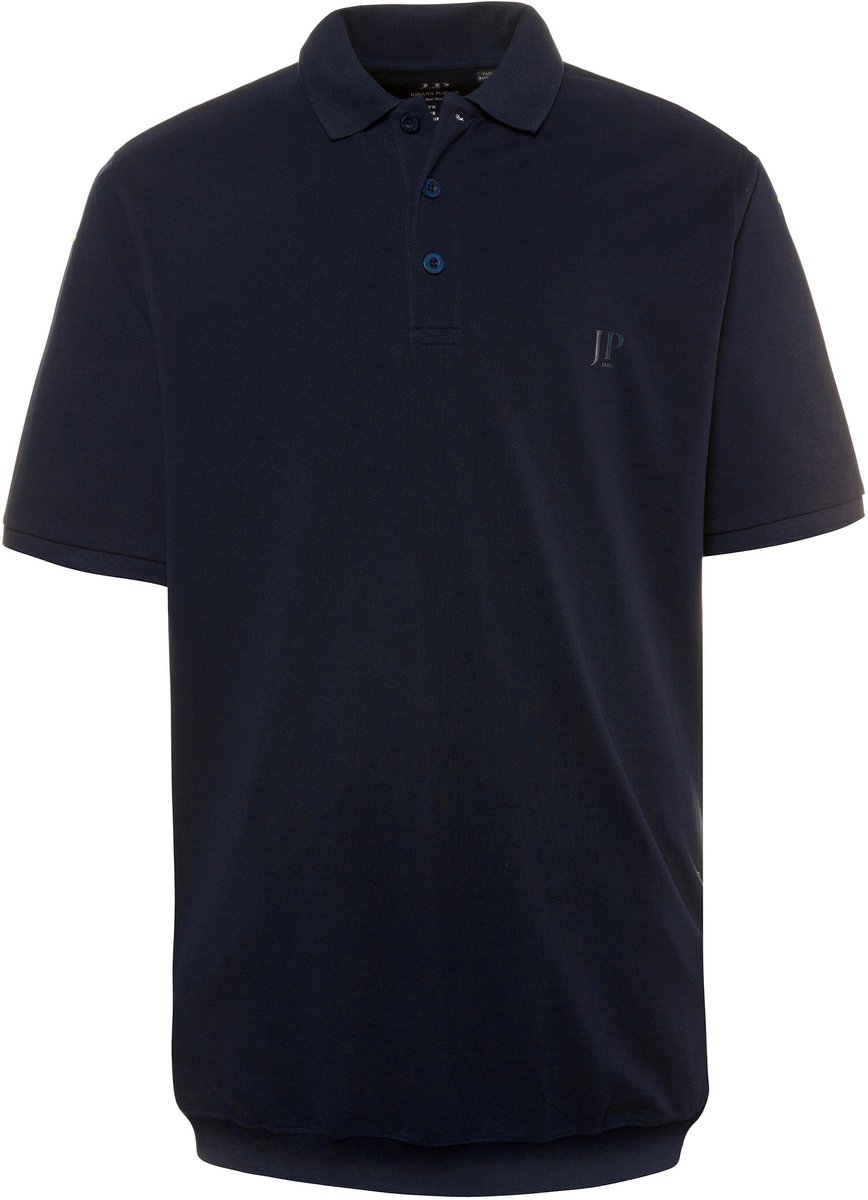 JP 1880 - Heren - Poloshirt basic Buik-Fit korte mouwen piqué - Donkermarine - Maat 3XL