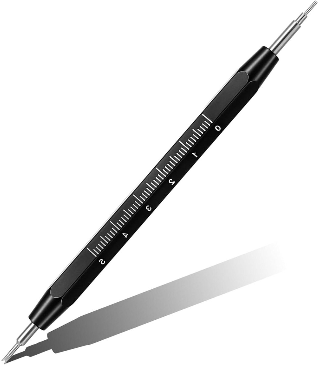 Cosensi - Horlogebandgereedschap van metaal met veerpennen van aluminium voor het aanpassen en verwijderen van horlogebanden