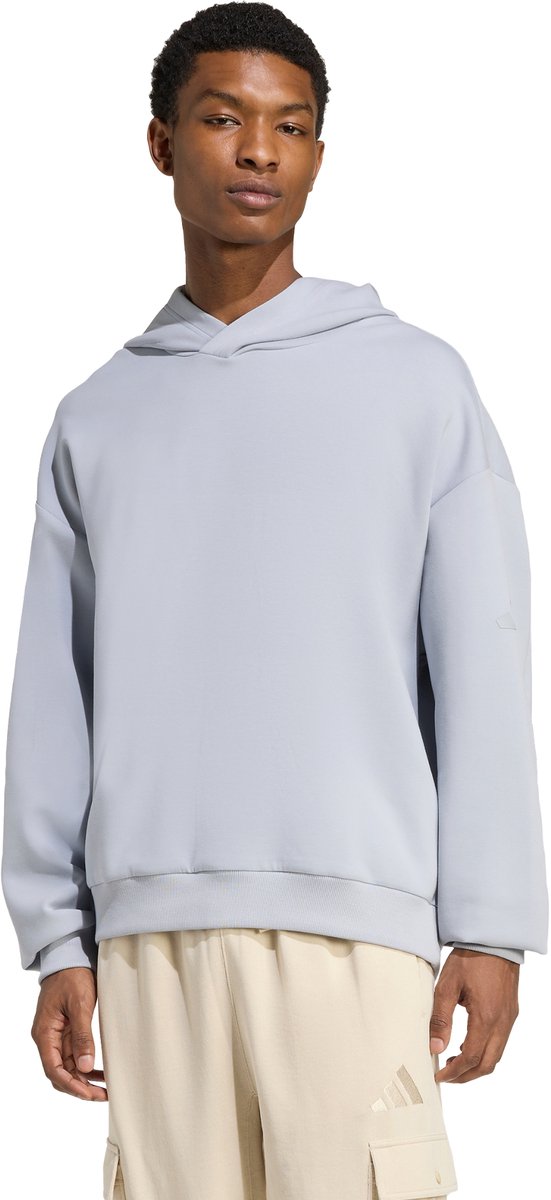 Adidas Sportswear Soft Lux Hoodie Heren Grijs