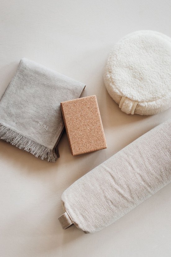 Yoga deken / meditatie deken eco hennep - Pure van Pure Coverz — afbeelding 3