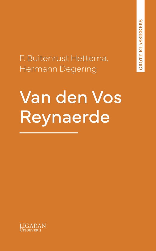 Van den Vos Reynaerde - cover