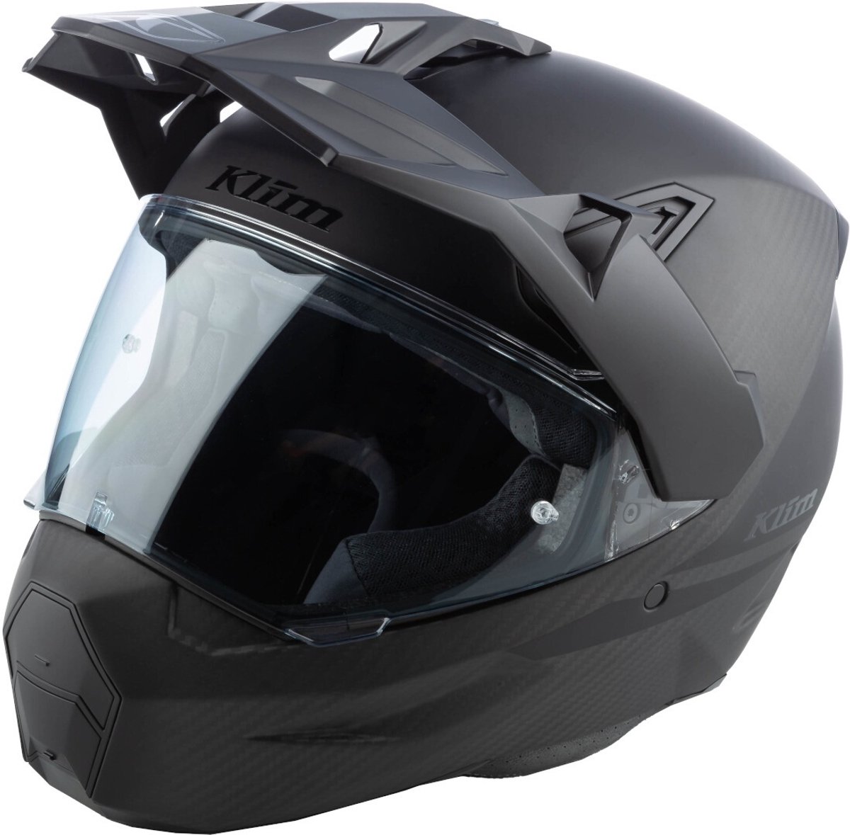 Klim X1 Alpha Carbon Mat Zwart Adventure Integraalhelm - Helm