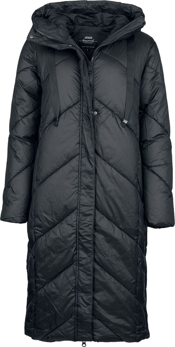 Hailys LS N JK RO44SALINA Dames Winterjas - zwart - L