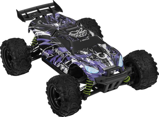Overmax X-Monster 3.0 & 3.5 – Carrosserie pour voiture RC, capot de rechange pour monster truck, look renouvelé, durable et léger, installation facile, personnalisez votre RC, idéale pour courses et cascades tout-terrain