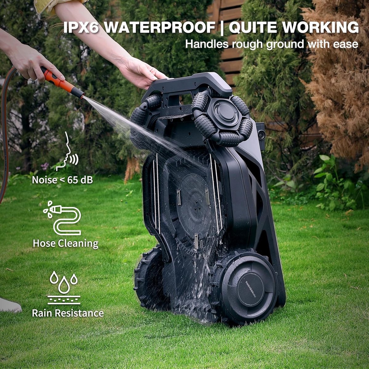 Suzhou Jiandan Youwei Robotmaaier AirSeekers met RTK Navigatie - afbeelding 2