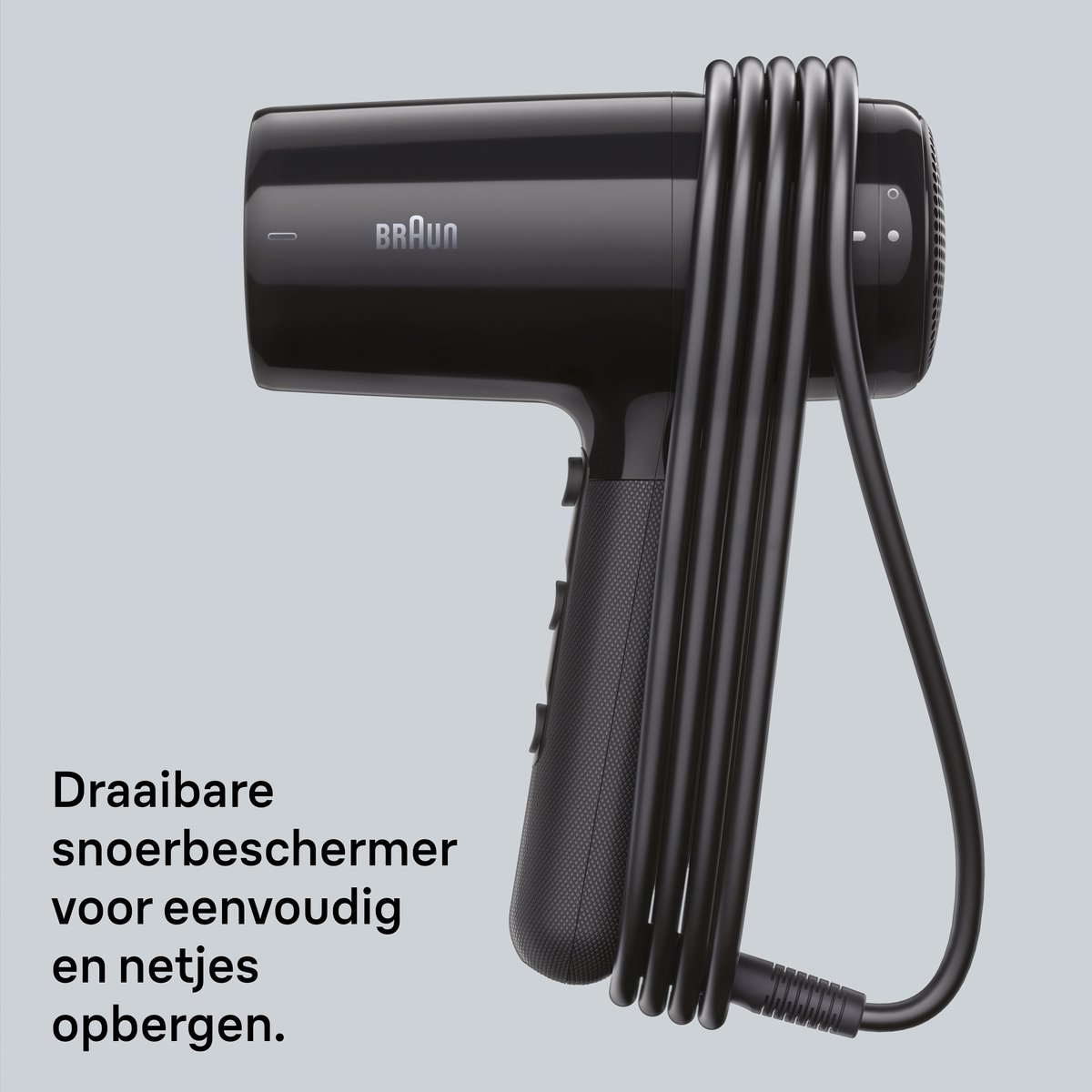 Braun HD2.0 Föhn BRHD200E - Krachtige Haardroger - Compleet met Blaasmond - Lichtgewicht - 2000W - 1.95m lang snoer — afbeelding 5