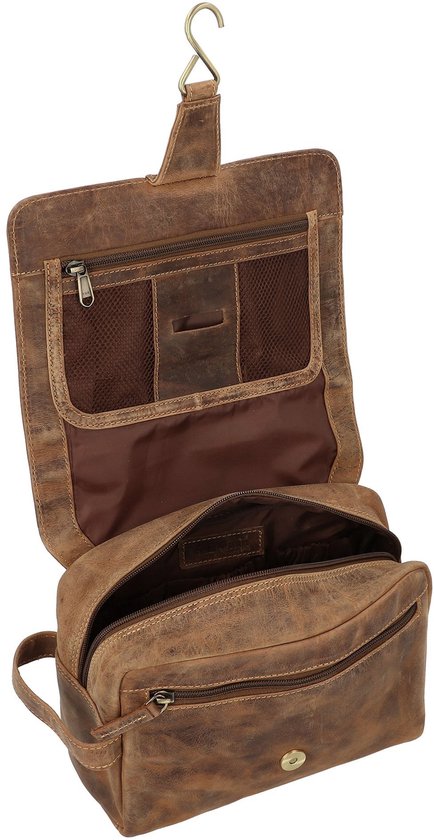 Greenburry VINTAGE MESSENGER - Laptoptas - natur/bruin Greenburry VINTAGE MESSENGER - Laptoptas - natur/bruin