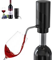 Xschischa Dispensador digital de bebidas eléctrico con modo de cantidad/ideal para vino, licores y licores, etc., batería, con función de ventilación, decantador inteligente (negro Xschischa Dispensador digital de bebidas eléctrico con modo de cantidad/ideal para vino, licores y licores, etc., batería, con función de ventilación, decantador inteligente (negro