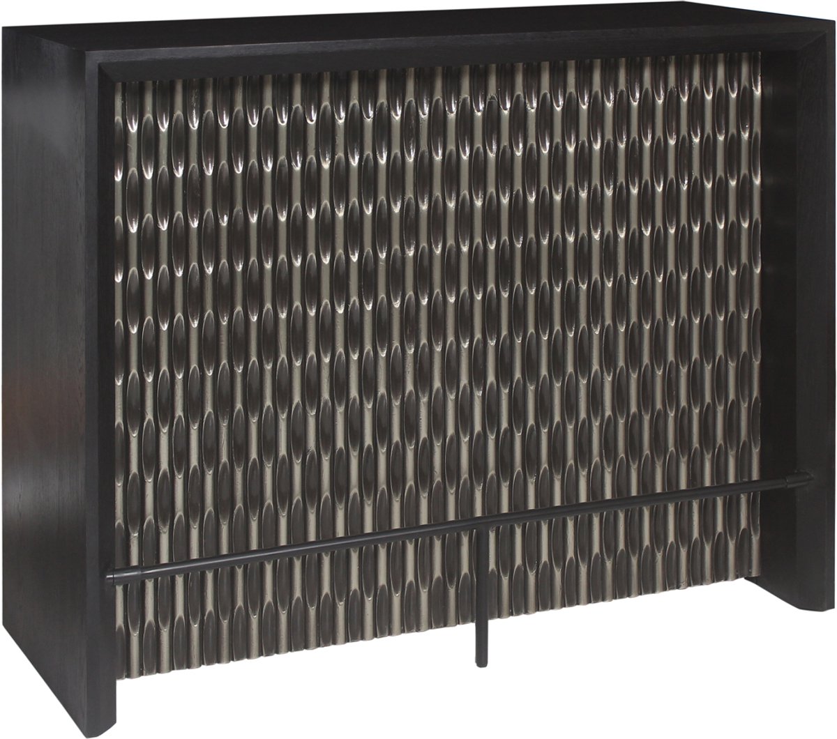 Richmond Bar zwart eiken fineer barmeubel 122 x 50 -