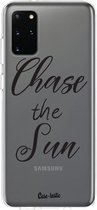 Casetastic Samsung Galaxy S20 Plus 4G/5G Hoesje - Softcover Hoesje met Design - Chase The Sun Print