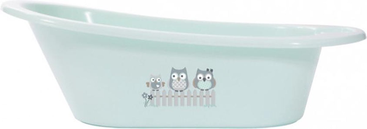 grün bébé-jou 626032 Thermobadewanne Click Owl Family