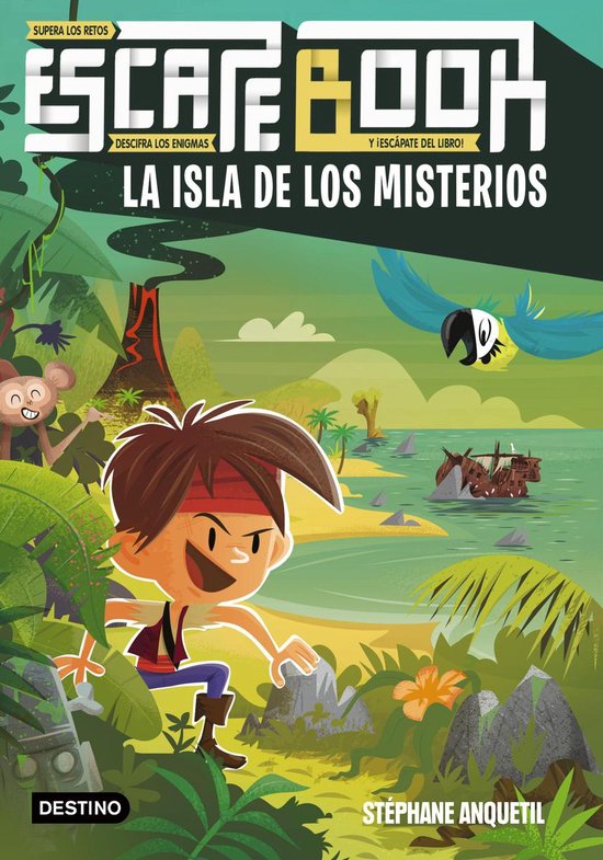 Libros ilustrados - Escape book. La isla de los misterios - cover