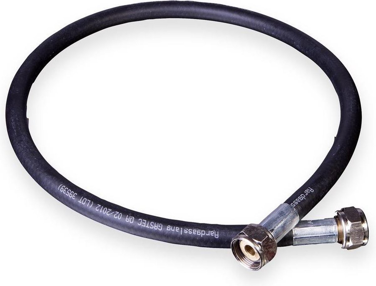 gasslang 100cm RVS Giveg