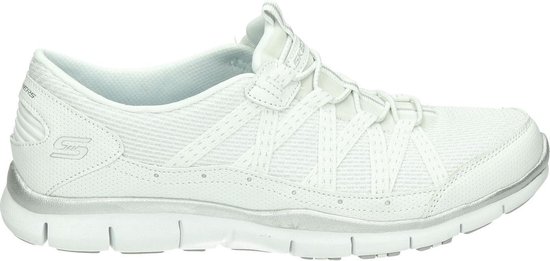 Skechers dames sneaker - Wit - Maat 37 | bol.com