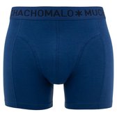 Muchachomalo Basiscollectie Heren Boxershorts - 2 pack - Donkerblauw/Donkerbaluw - Maat M
