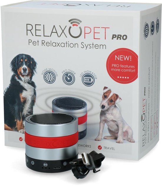 RelaxoPet Pro Dog – Dieren Antistressmiddel – Anti-stress Hond – Ontspanningsmuziek – Ontspanning voor Hond