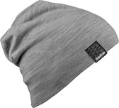 GripGrab - Midweight Merino Beanie - Grijs - Unisex - Maat Onesize