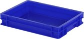 Stapelbak - 400x300xH75mm - blauw