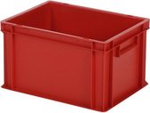 Stapelbak - Opbergbox - 400x300xH236mm - rood