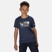 Regatta - Kid's Alvardo V Graphic T-Shirt - Outdoorshirt - Kinderen - Maat 5-6 Jaar - Blauw
