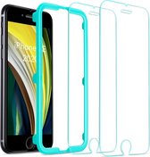 ESR Screen Shield Tempered Glass voor Apple iPhone SE 2020 - 2 Pack - Installatie Frame