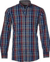 Casa Moda Overhemd - Regular Fit - Blauw - 3XL Grote Maten