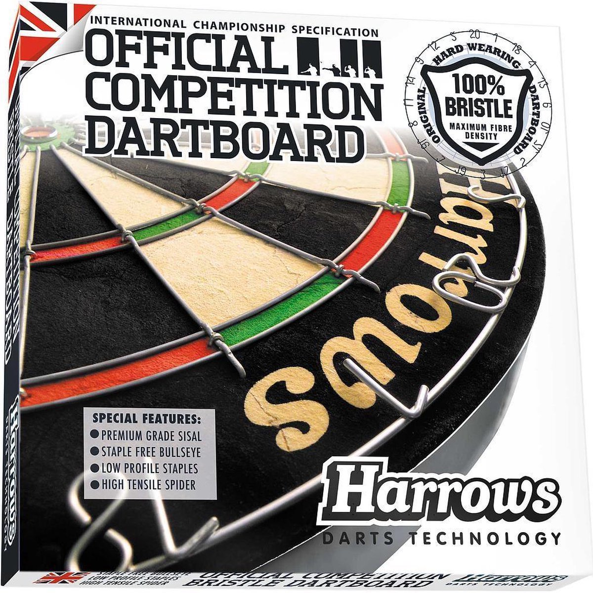 Harrows dartbord Official Competitie Bristle | bol.com