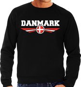 Denemarken / Danmark landen sweater / trui zwart heren XL