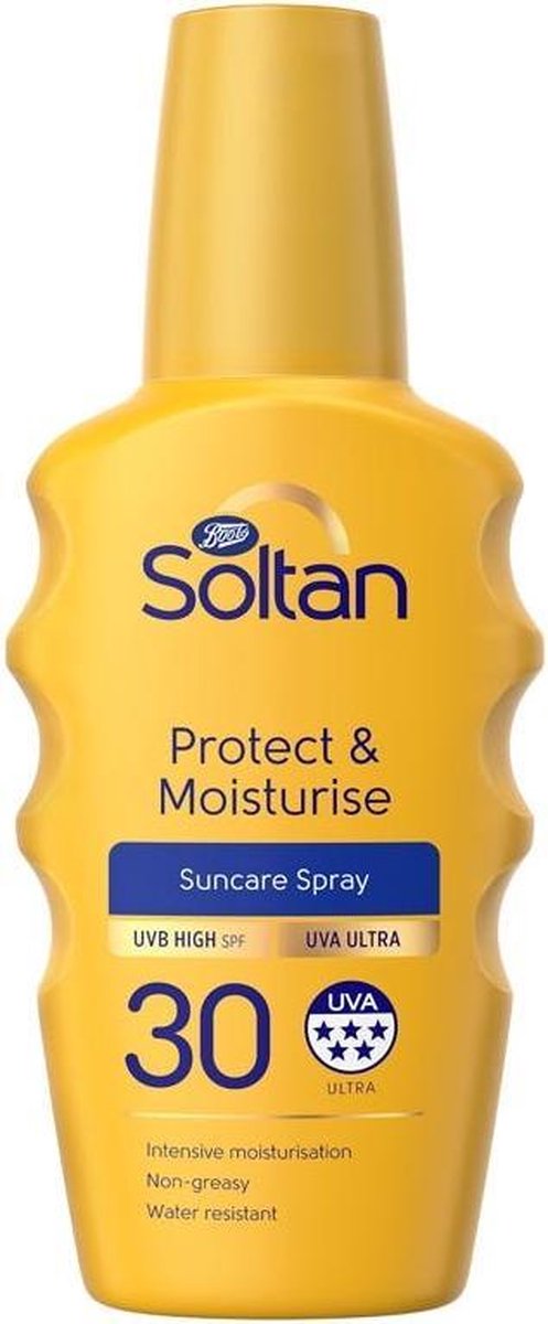Soltan Zonnebrand Spray Protect & Moisturise SPF30