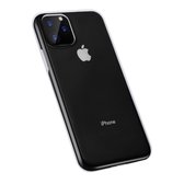 Transparant Silicone Slim Backcover hoesje geschikt voor iPhone 11 pro