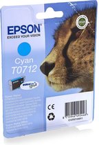 Epson T0712 - Inktcartrdige /  Cyaan