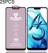 Voor OPPO A5 25 PCS 9H HD High Alumina Full Screen Tempered Glass Film